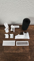 "Medium Fluval Breeder Box" Upgrade Kit | Stainless Steel 30-Mesh Exit Grate | Prefilter Sponge