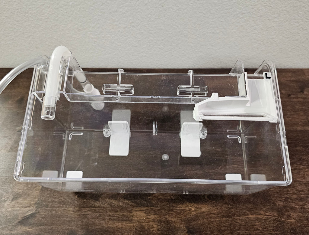 "Large Fluval Breeder Box" Upgrade Kit | Stainless Steel 30-Mesh Exit Grate | Prefilter Sponge