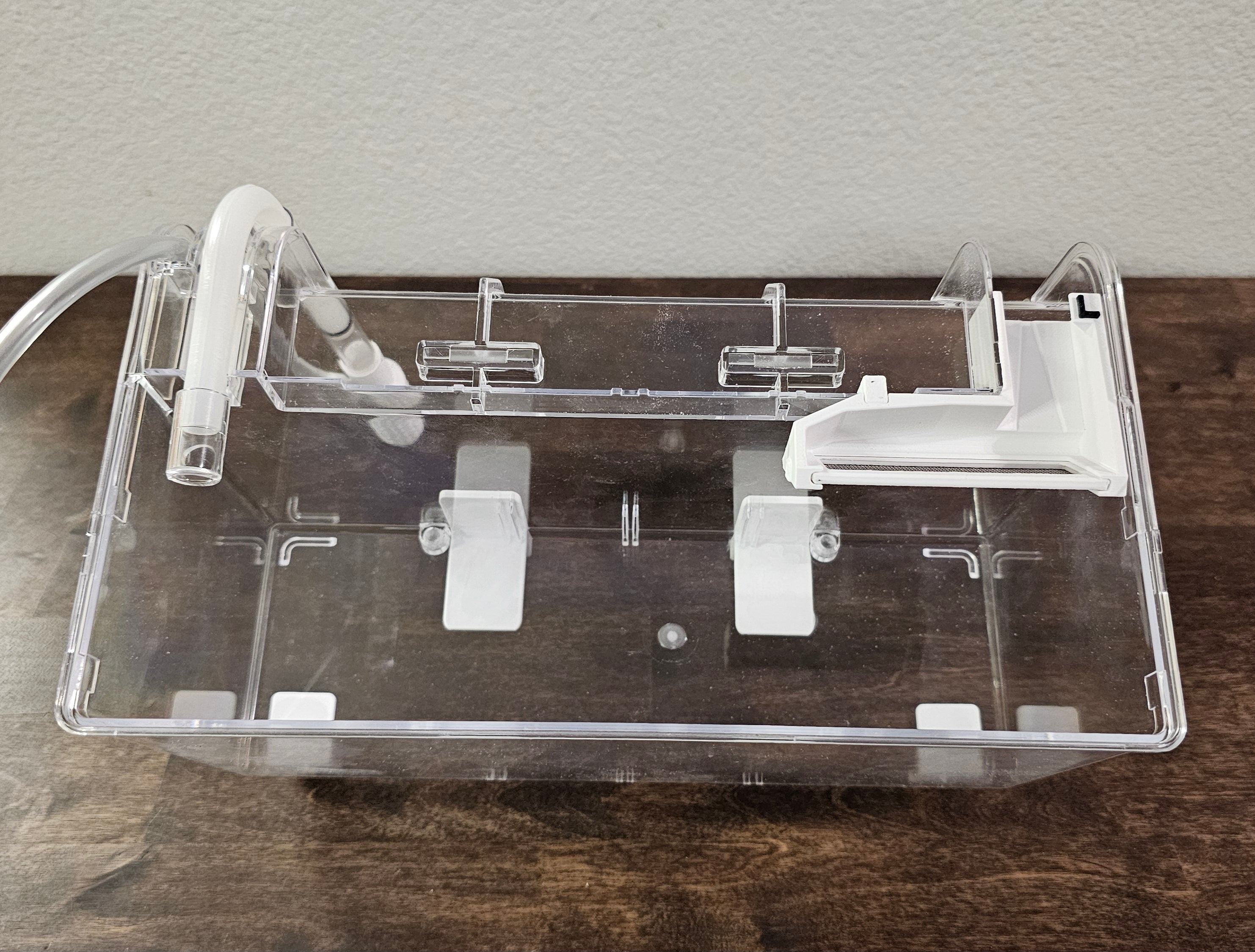 "Large Fluval Breeder Box" Upgrade Kit | Stainless Steel 30-Mesh Exit Grate | Prefilter Sponge